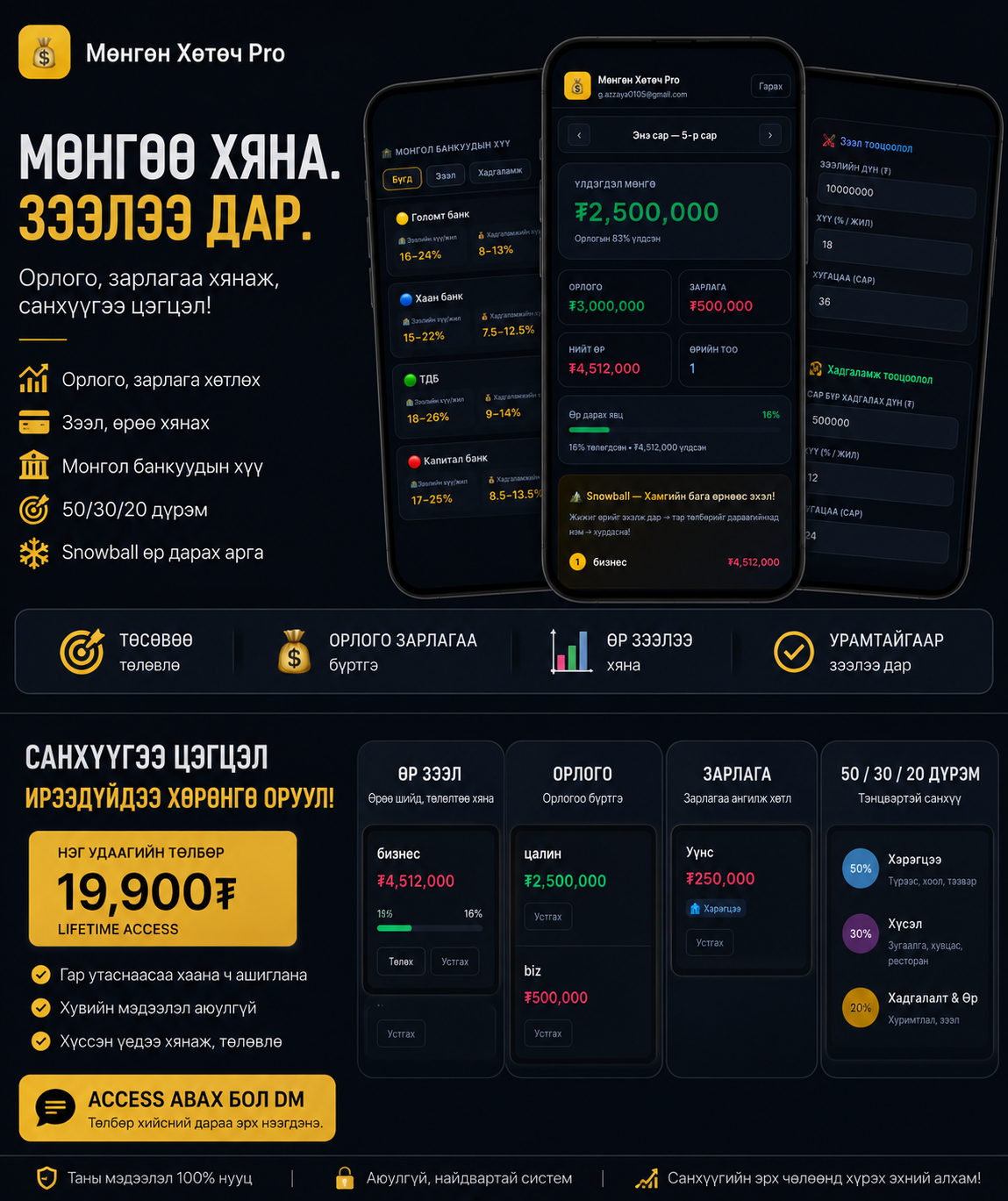 Мөнгөн Хөтөч Pro